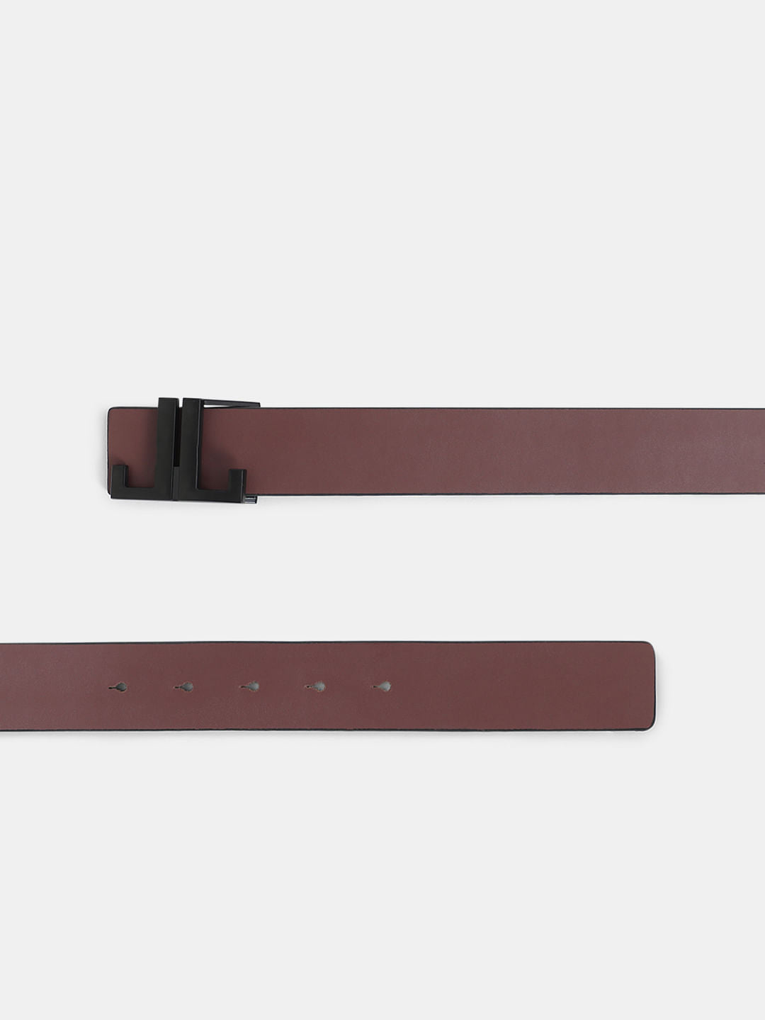 Black Reversible Leather Belt