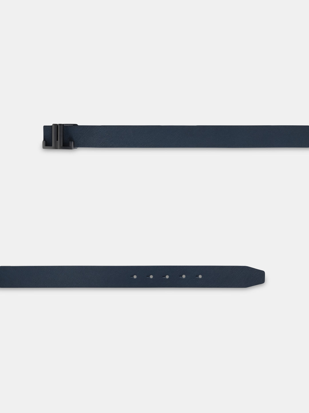 Reversible Leather Belt - Brown