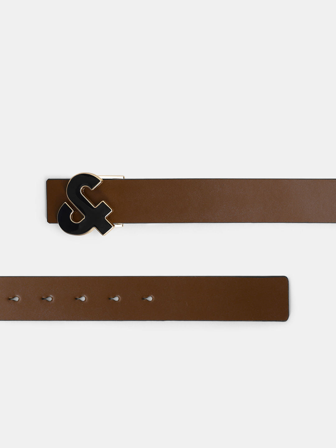 Brown Reversible Premium Leather Belt