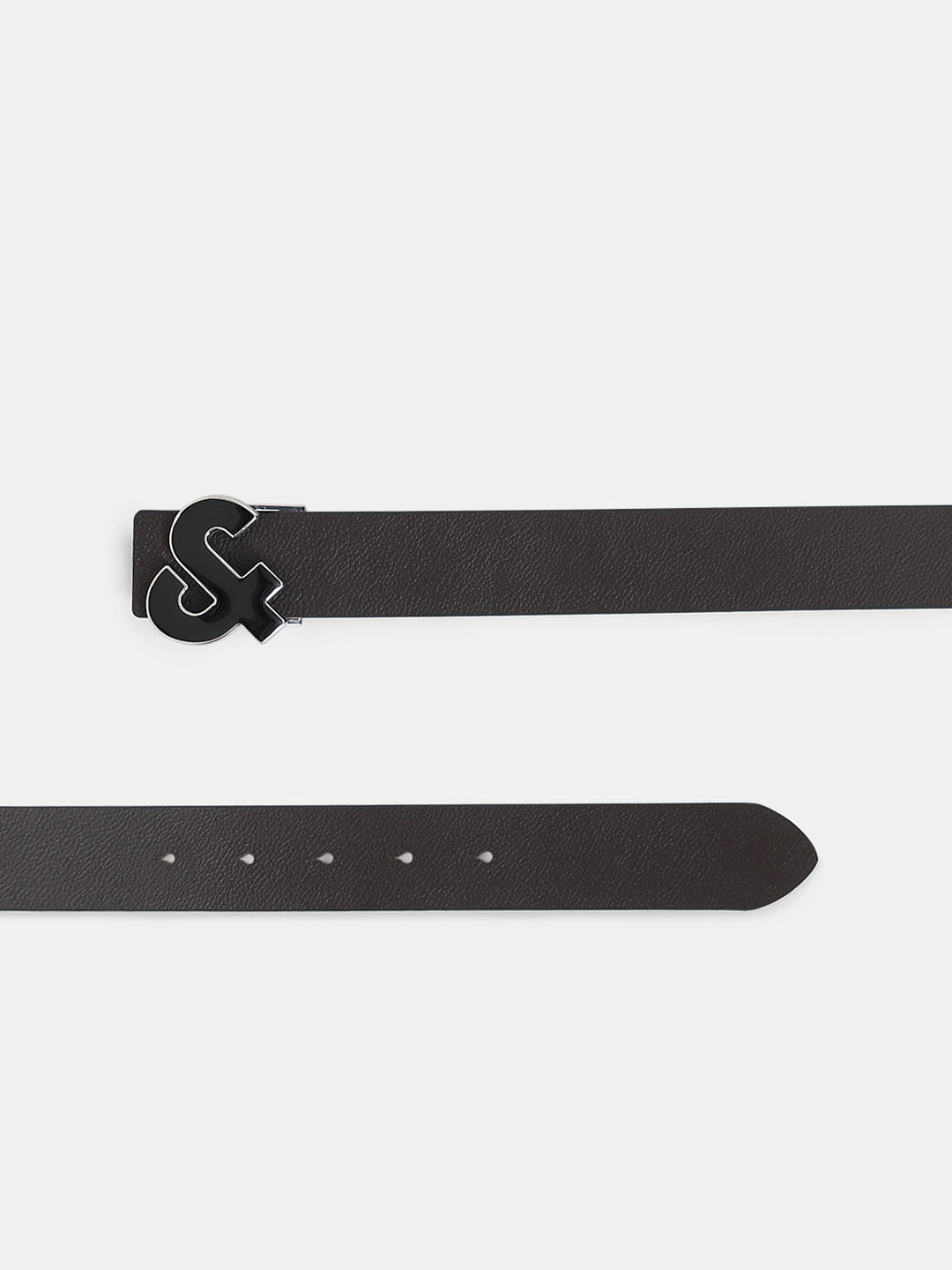 Black Reversible Premium Leather Belt