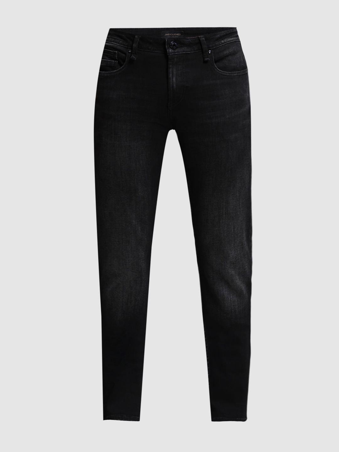 Black Low Rise Glenn Slim Fit Jeans