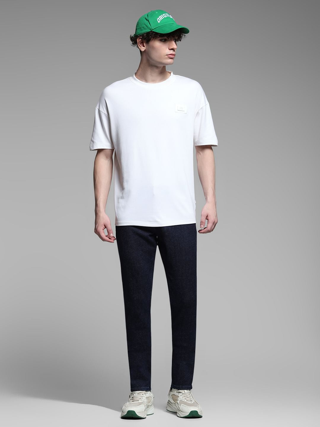 Dark Blue Low Rise Glenn Slim Fit Jeans