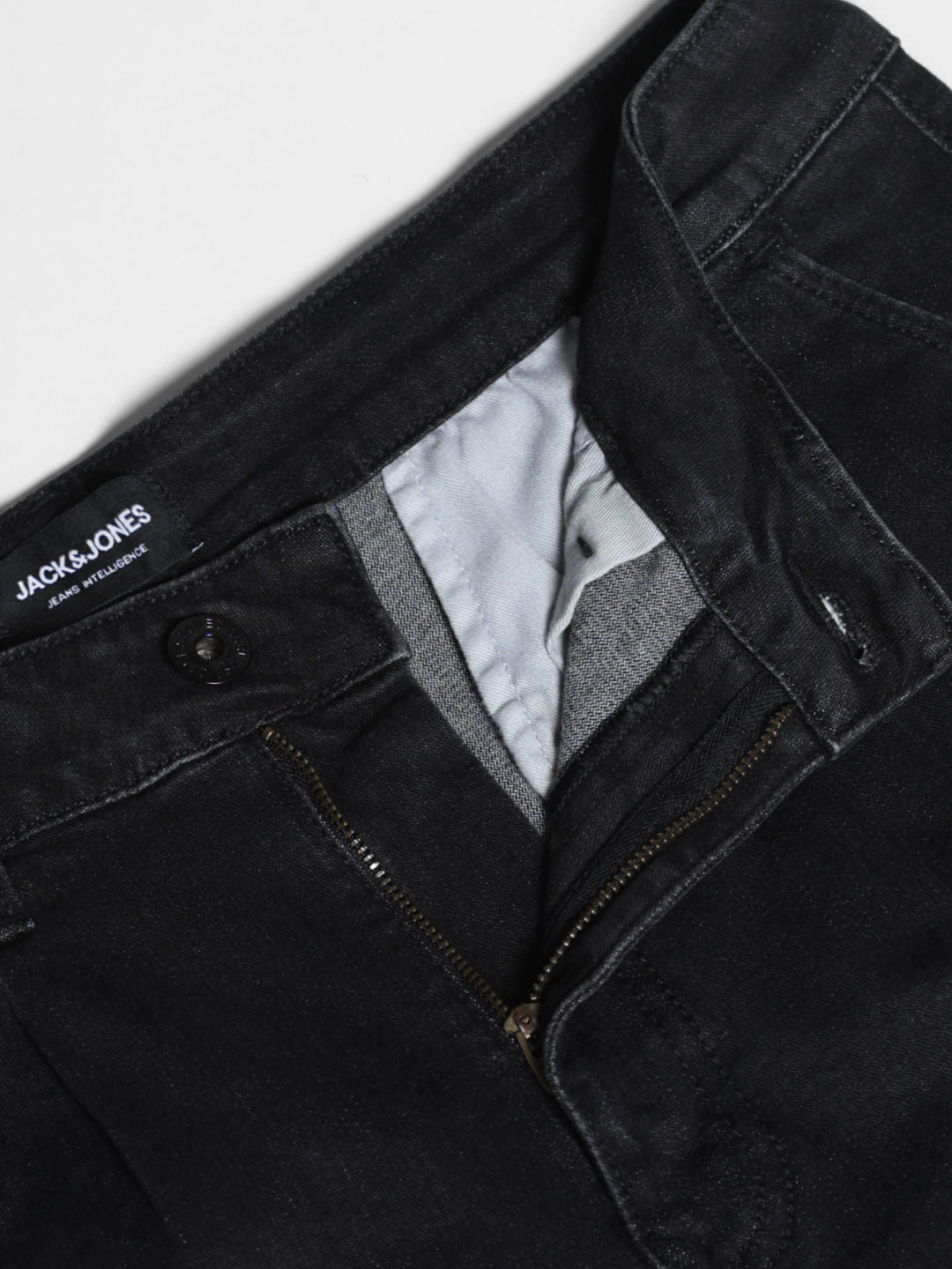 Black Low Rise Regular Fit Jeans