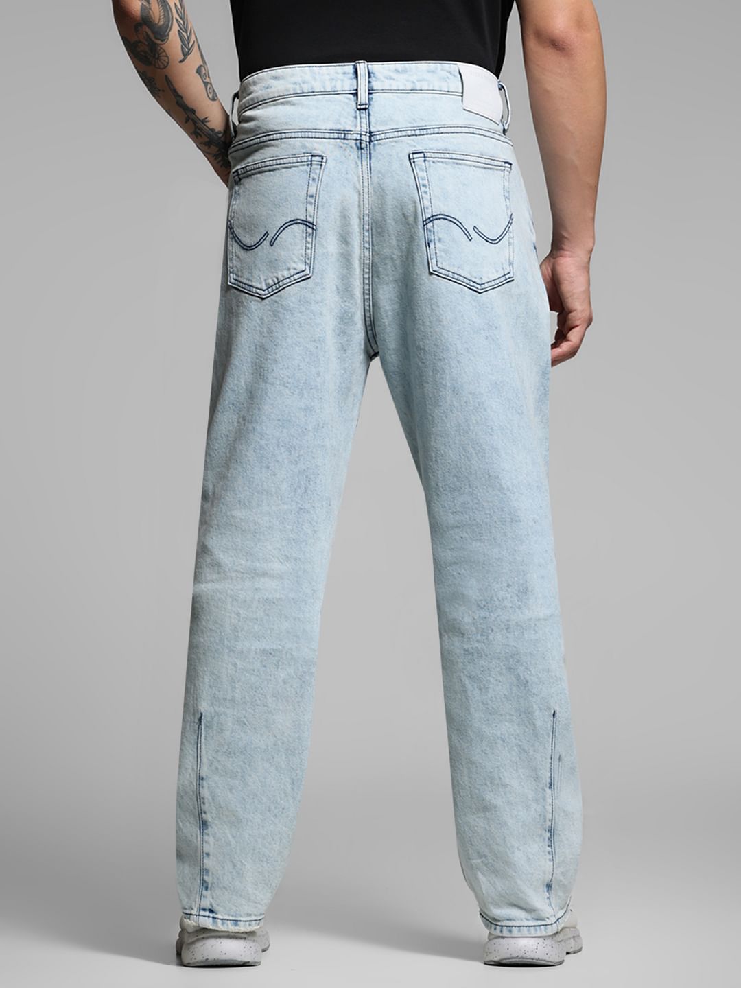 Light Blue High Rise Dario Loose Fit Jeans