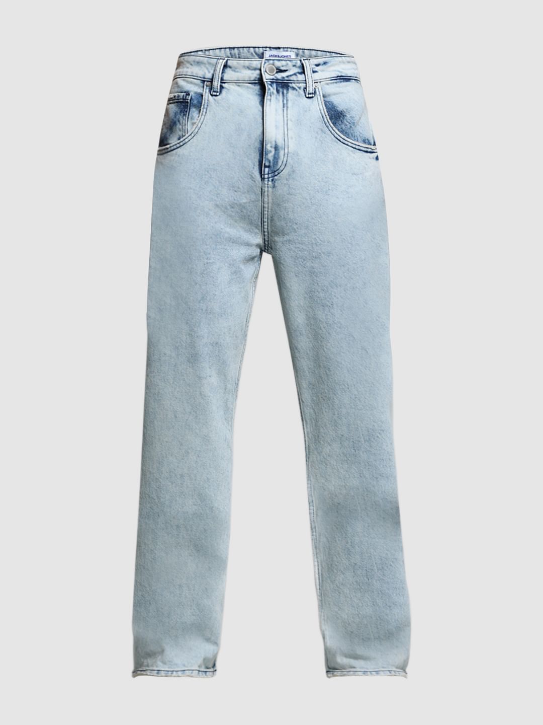 Light Blue High Rise Dario Loose Fit Jeans