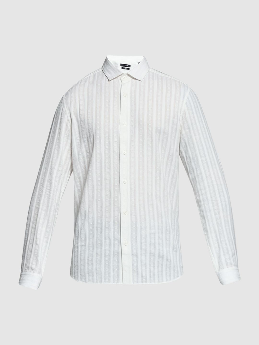 WHITE COTTON SHIRT