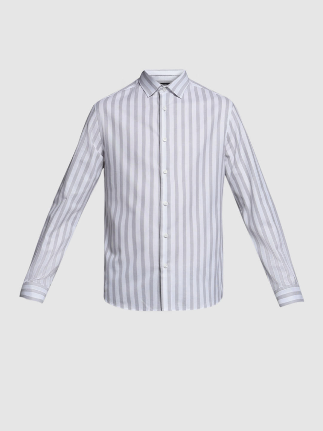 WHITE STRIPED SHIRT
