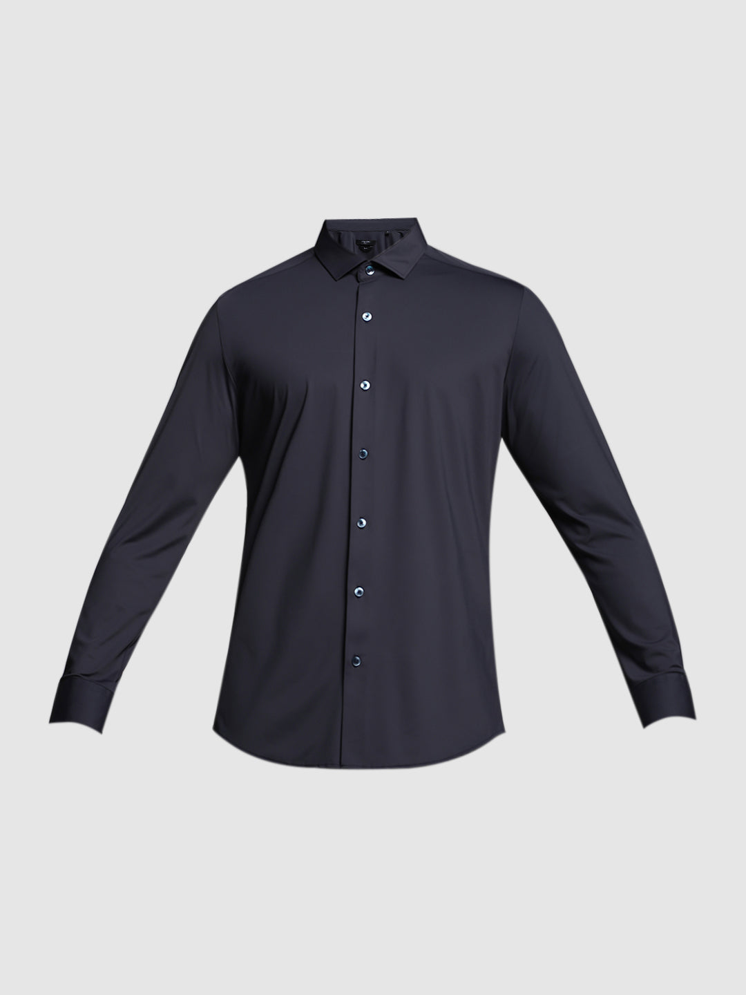 Navy Blue Slim Fit Shirt