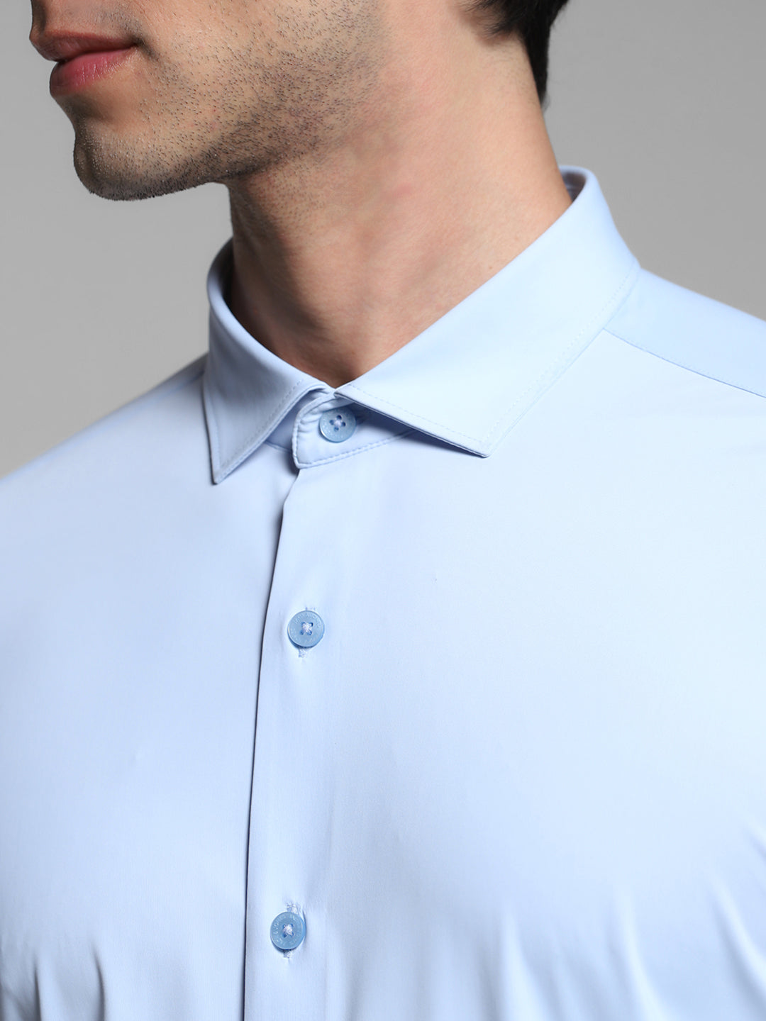 Light Blue Slim Fit Shirt