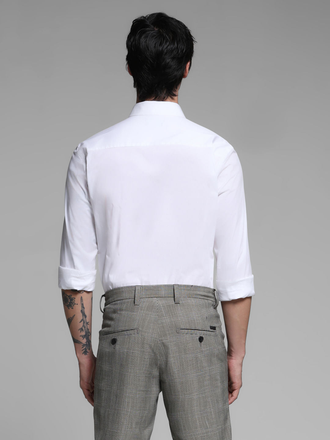 White Poplin Lyocell Shirt