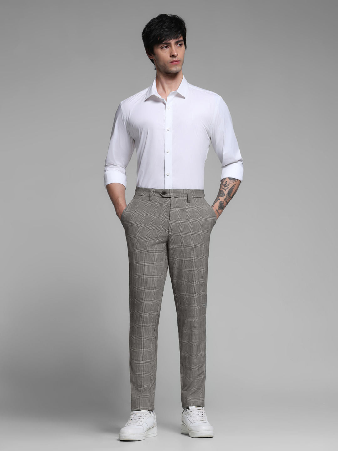 White Poplin Lyocell Shirt