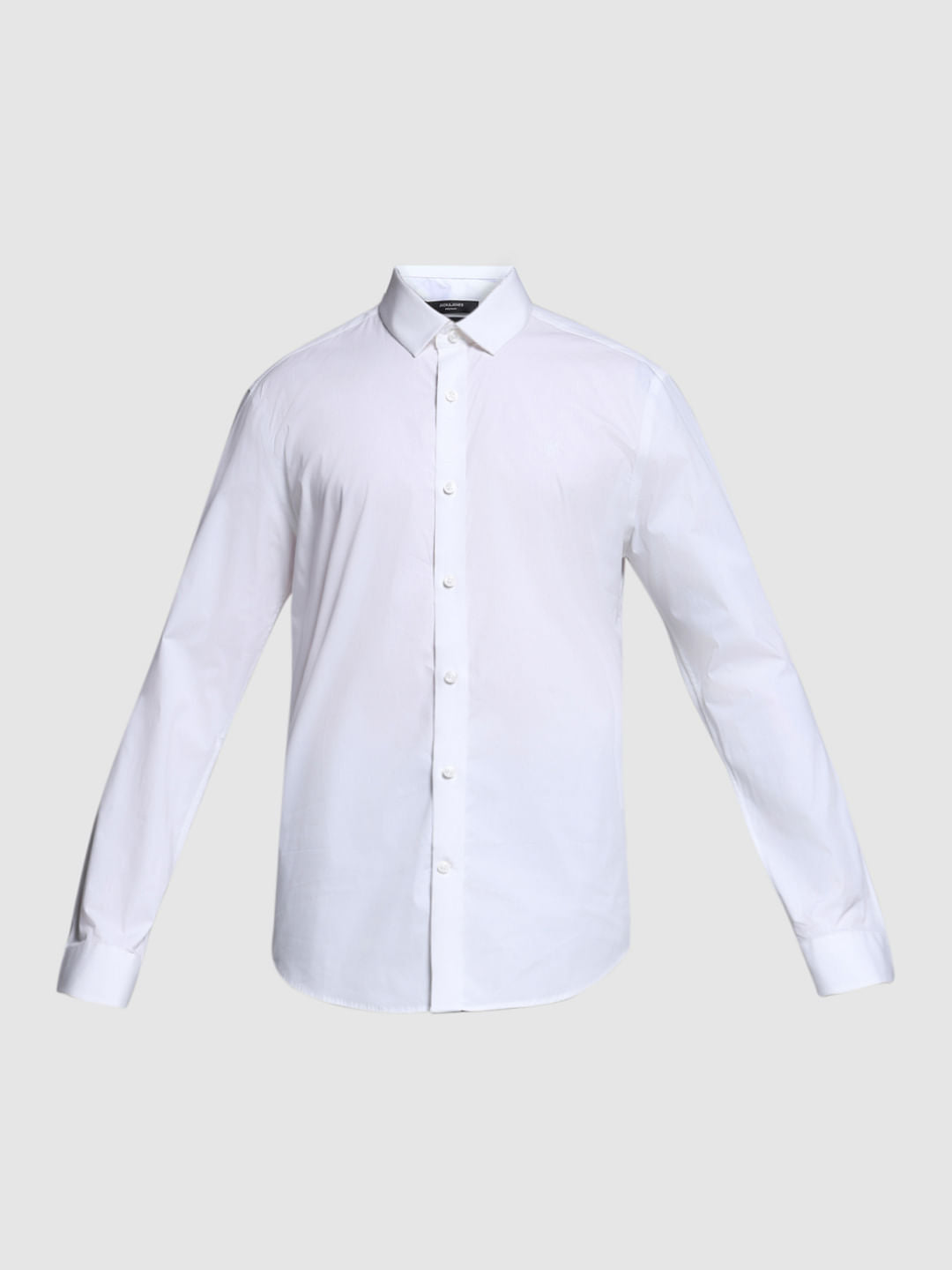 White Poplin Lyocell Shirt