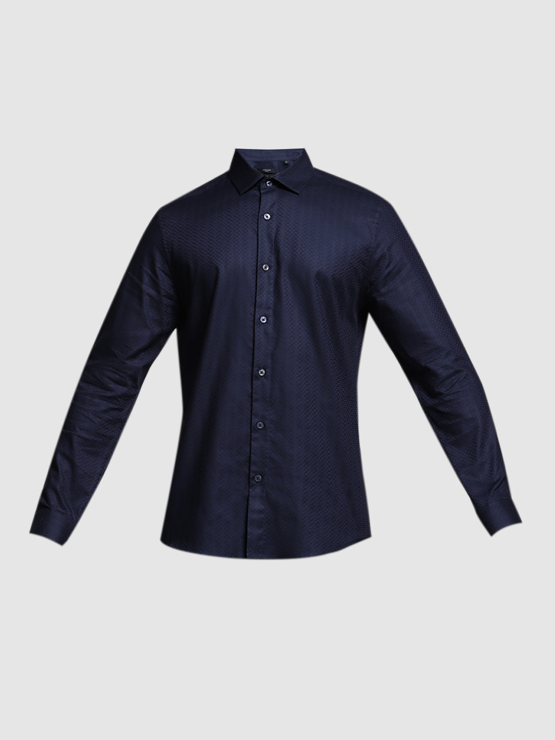 Dark Blue Dobby Formal Shirt