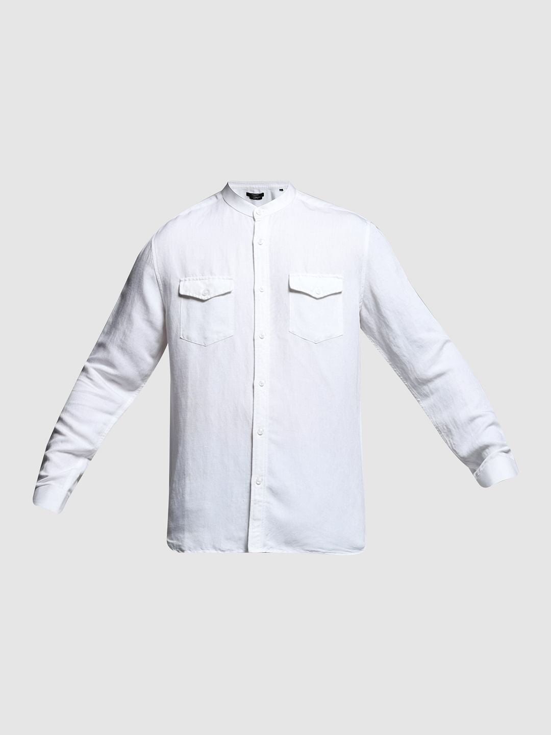 WHITE LINEN SHIRT