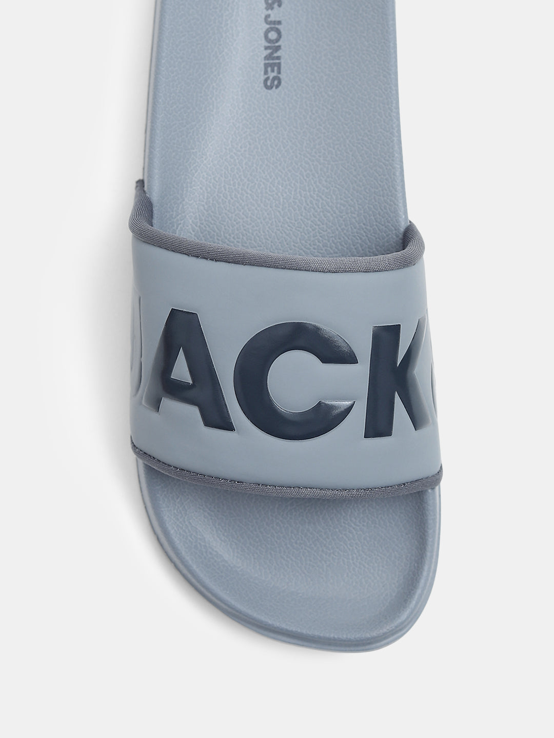 Grey Big Logo Text Pool Sliders