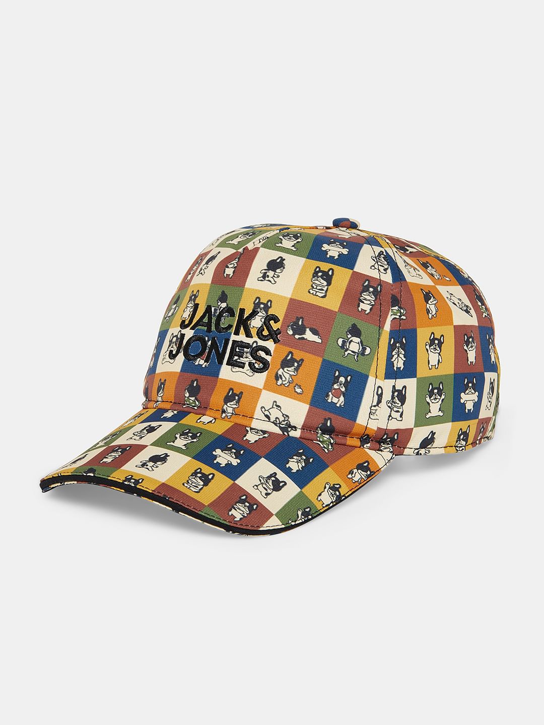 Boys Multi-Colour Doggo Print Cap