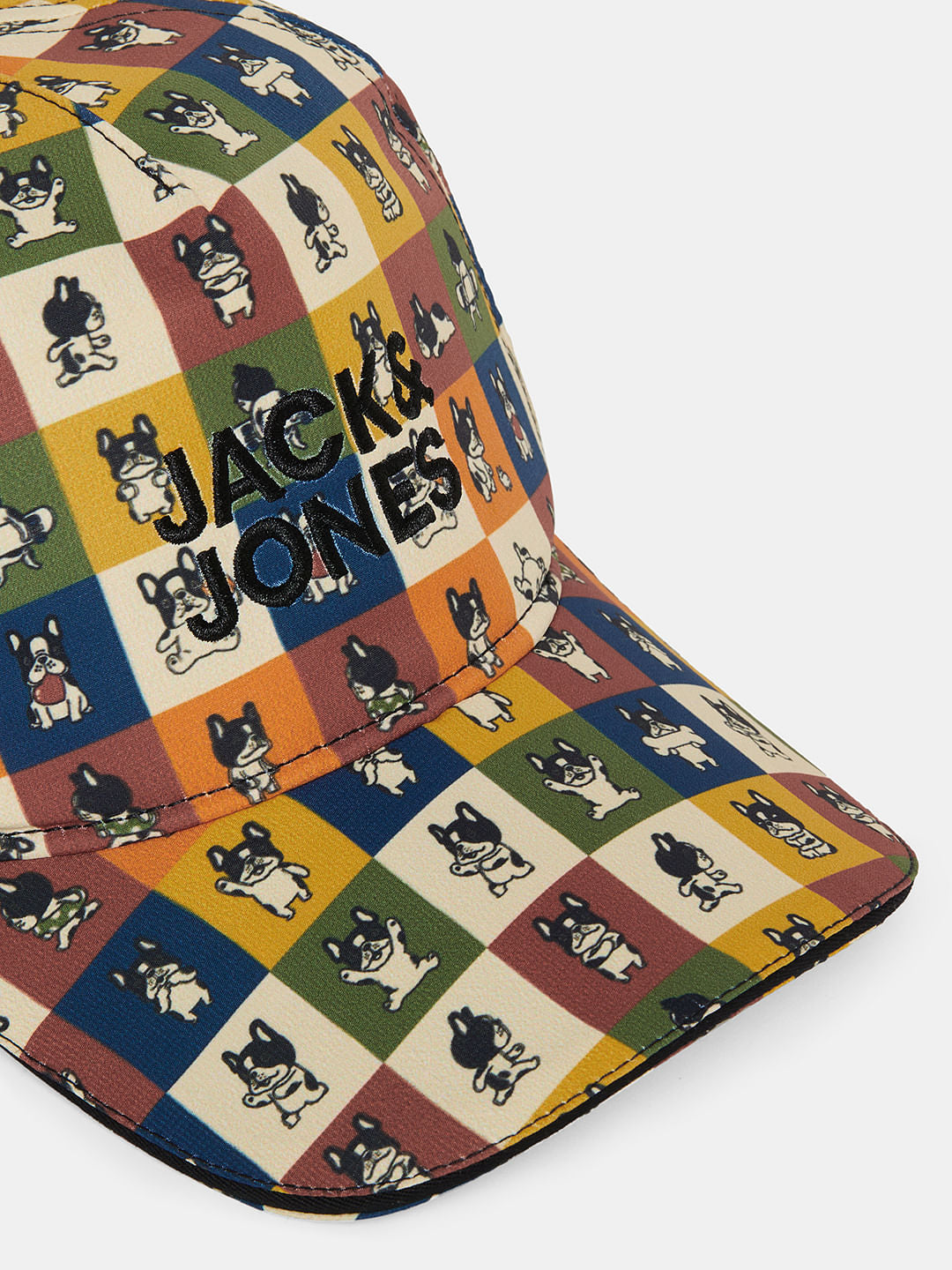 Boys Multi-Colour Doggo Print Cap
