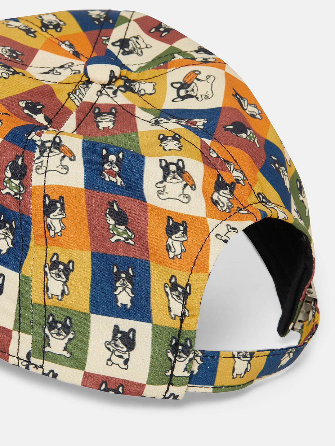 Boys Multi-Colour Doggo Print Cap