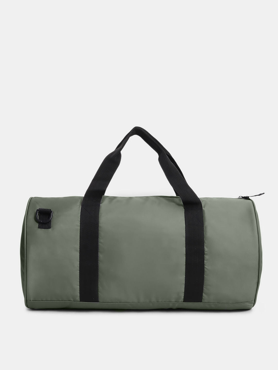 Dark Grey Polyester Duffle Bag