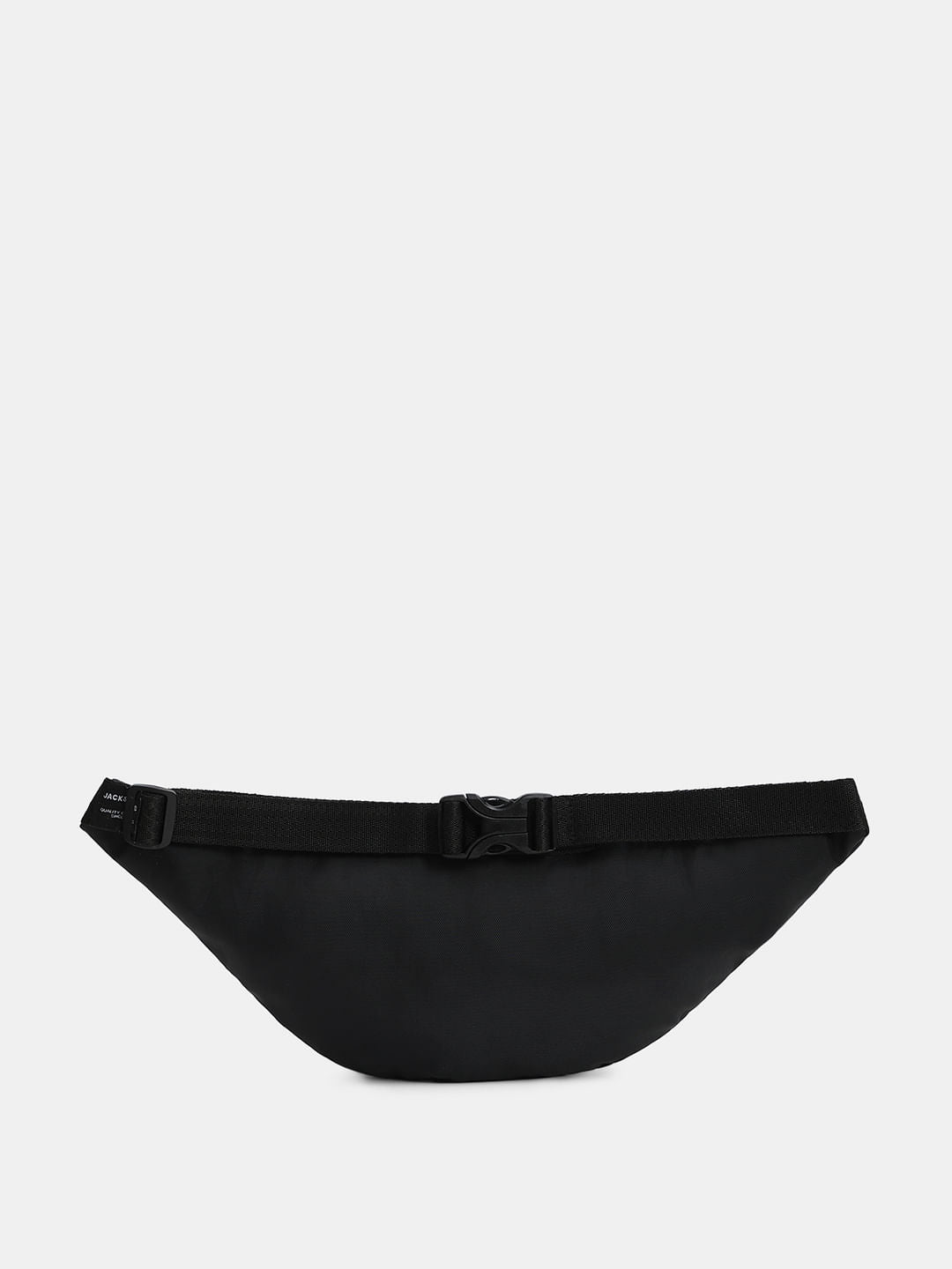 Black Logo Print Chestpack