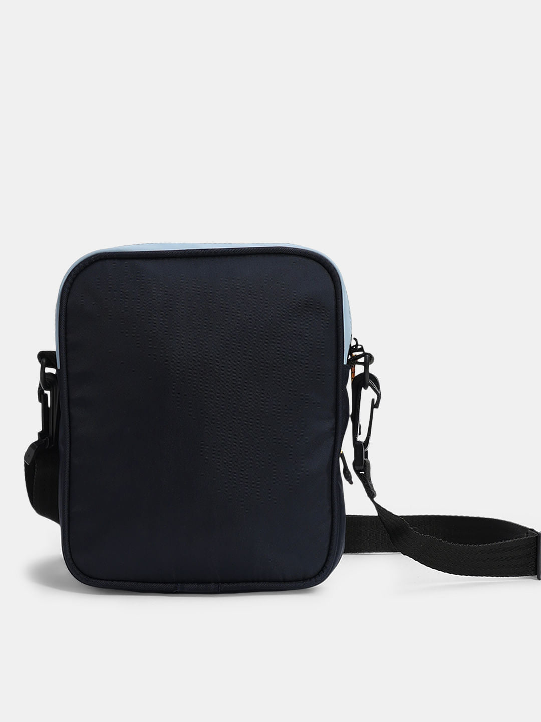 Navy Blue Colourblocked Sling Bag