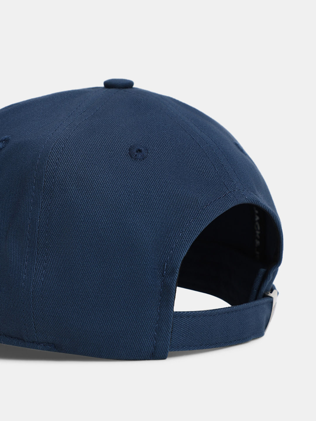 Dark Blue Embroidered Baseball Cap