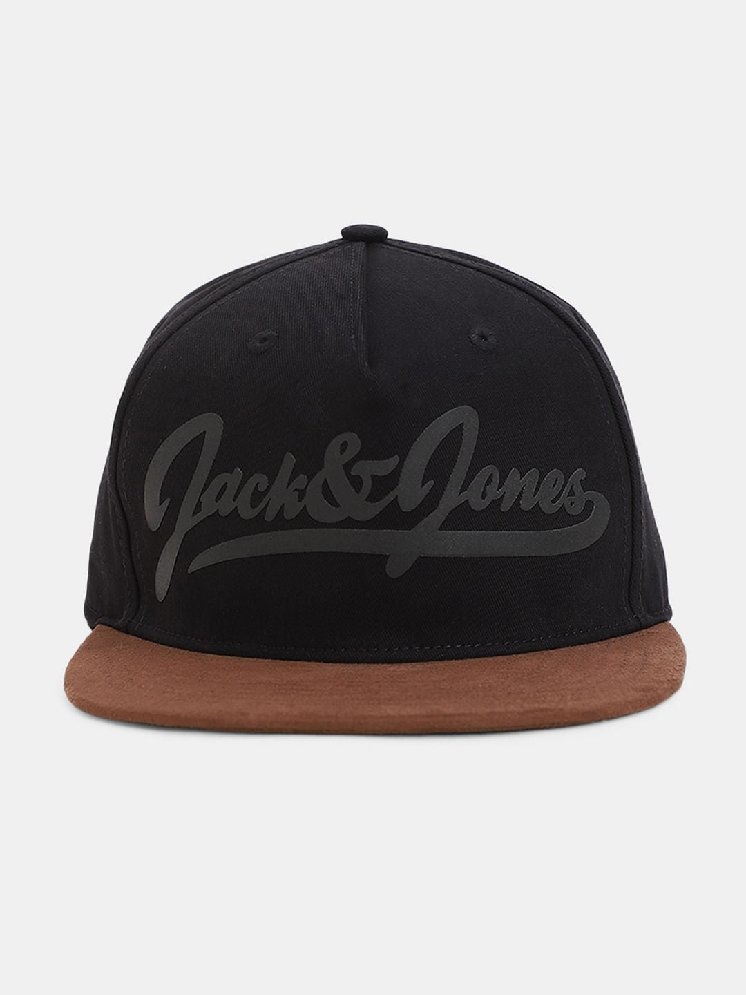 BLACK PRINTED CAP