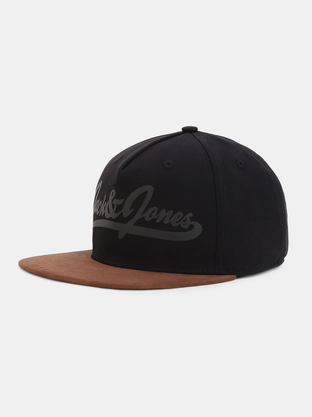 BLACK PRINTED CAP