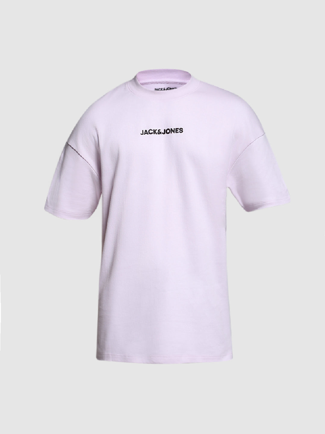 Purple Printed Oversized T-shirt