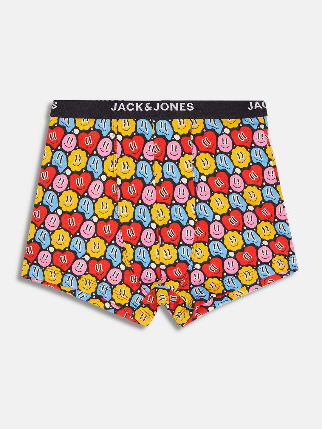 BOYS Pack Of 3 Smiley Print Trunks