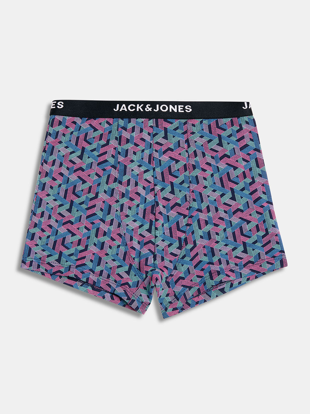 BOYS Pack Of 3 Abstract Print Trunks