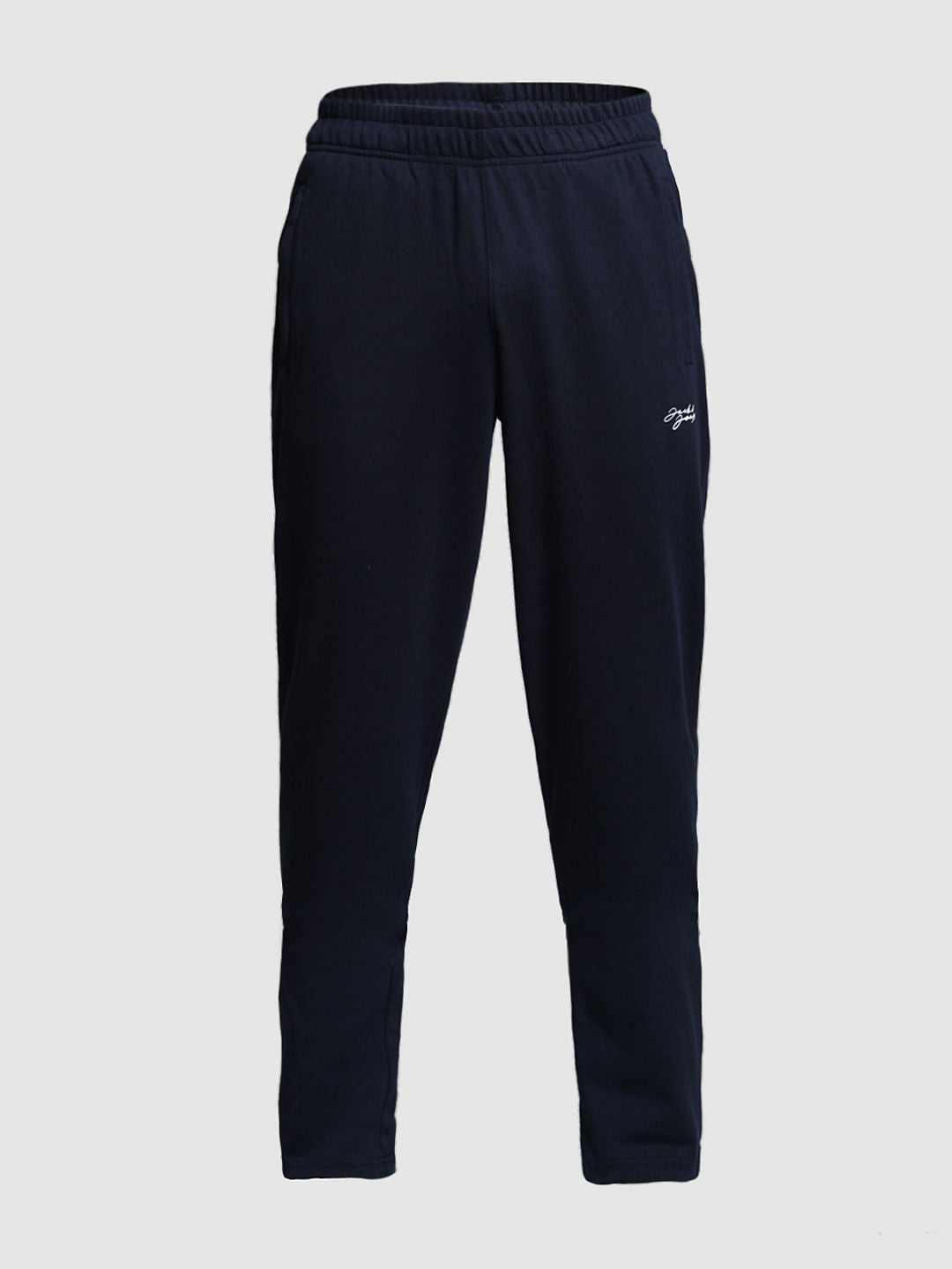 DARK BLUE LOGO PRINT TRACKPANT