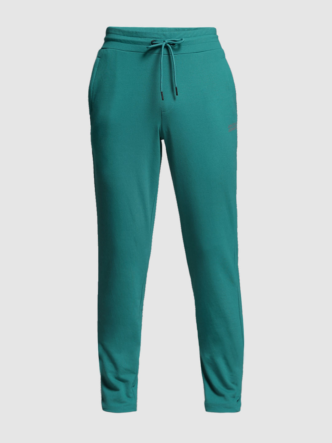 Teal Anti Fit Drawstring Trackpants