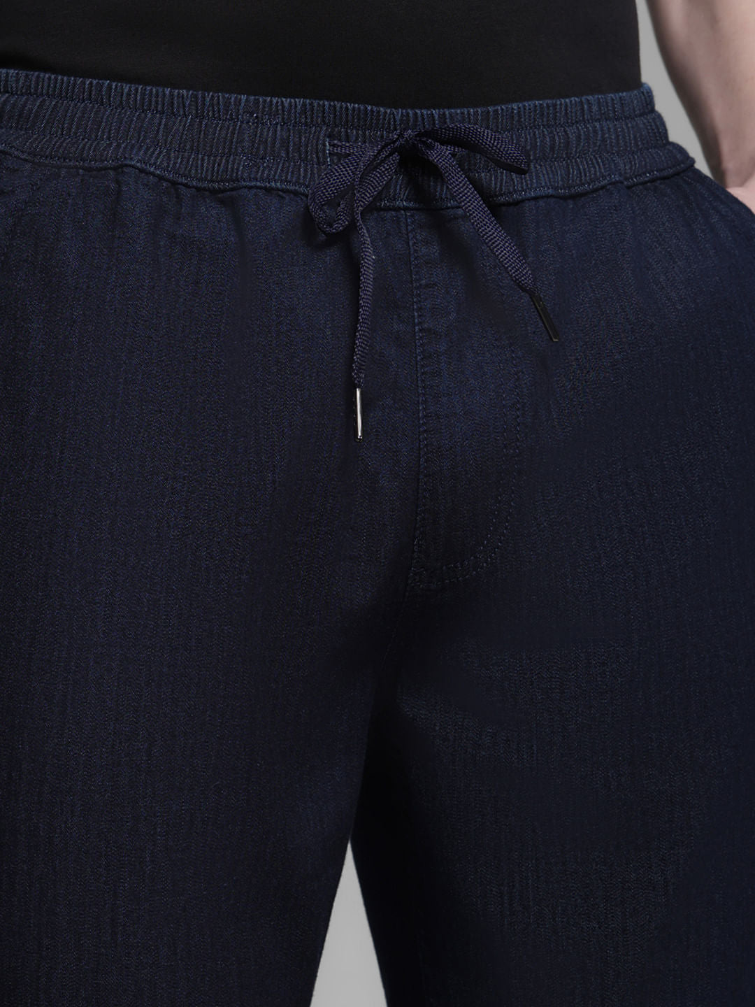 Dark Blue High Rise Cliff Bootcut Jeans