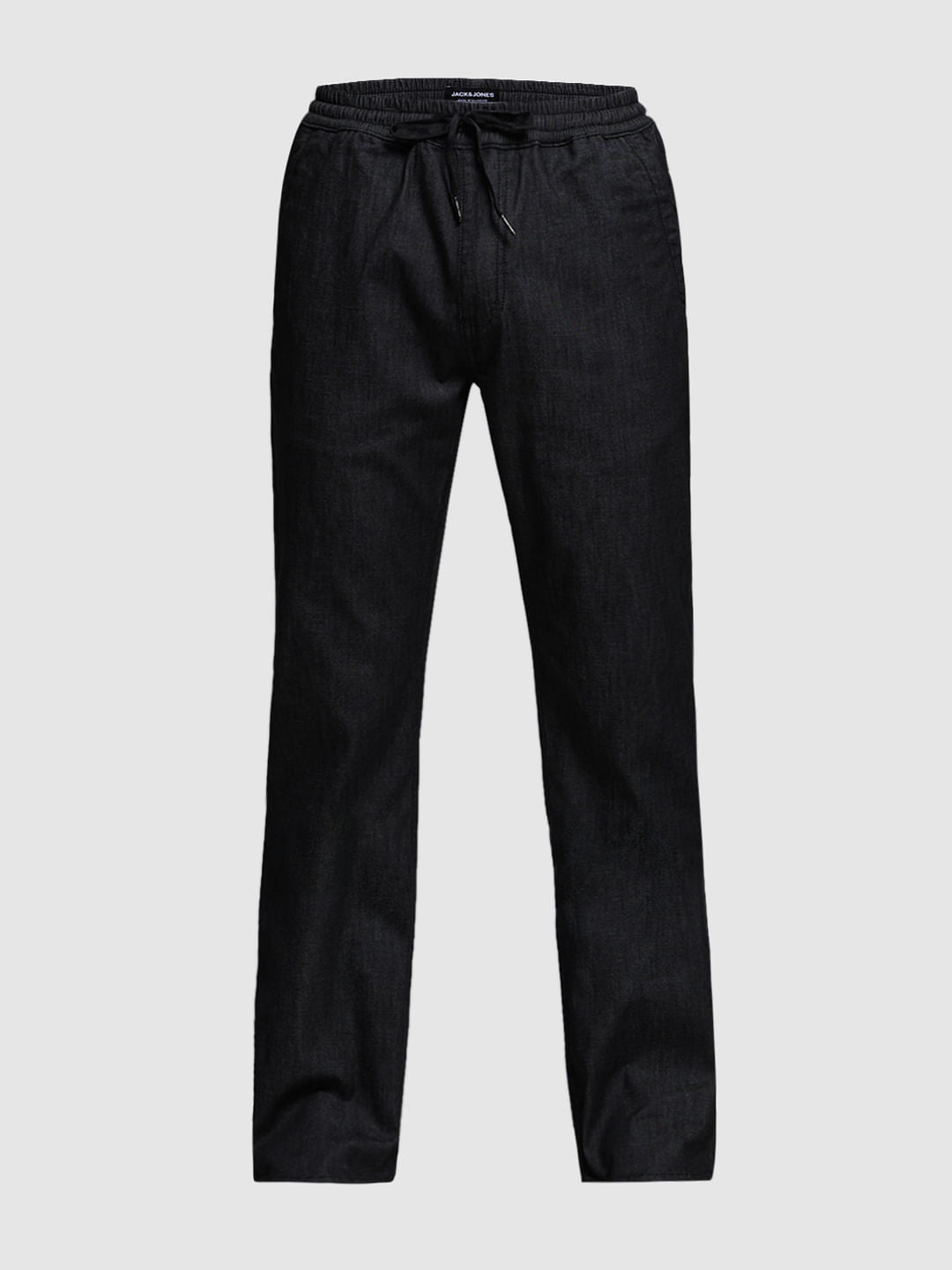 Black High Rise Cliff Bootcut Jeans
