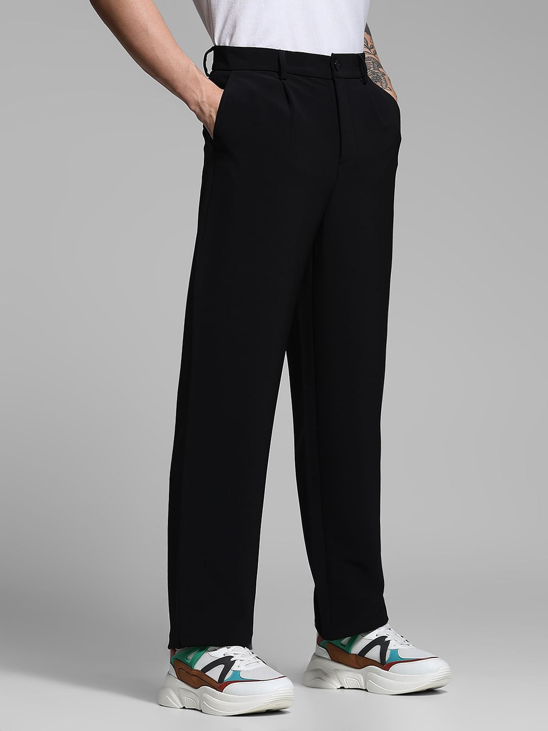 Black Loose Fit Pants