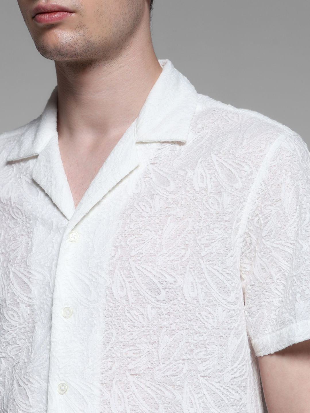 BLACK RESORT COLLOR SHIRT