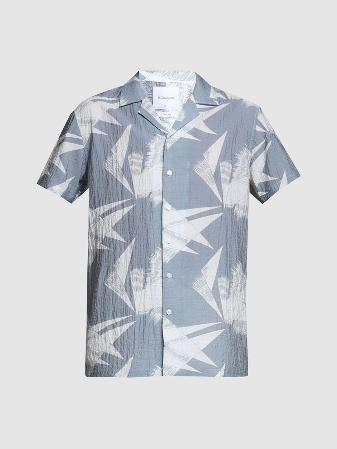 GREY LYOCELL PRINTED SHIRT