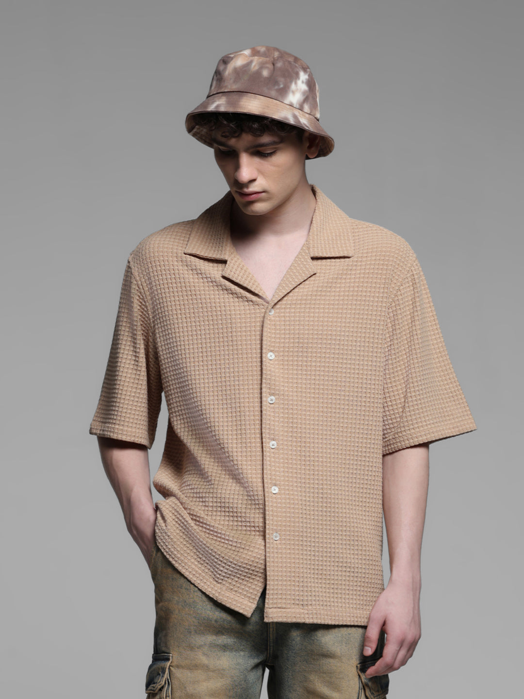 BEIGE Oversized Overshirt