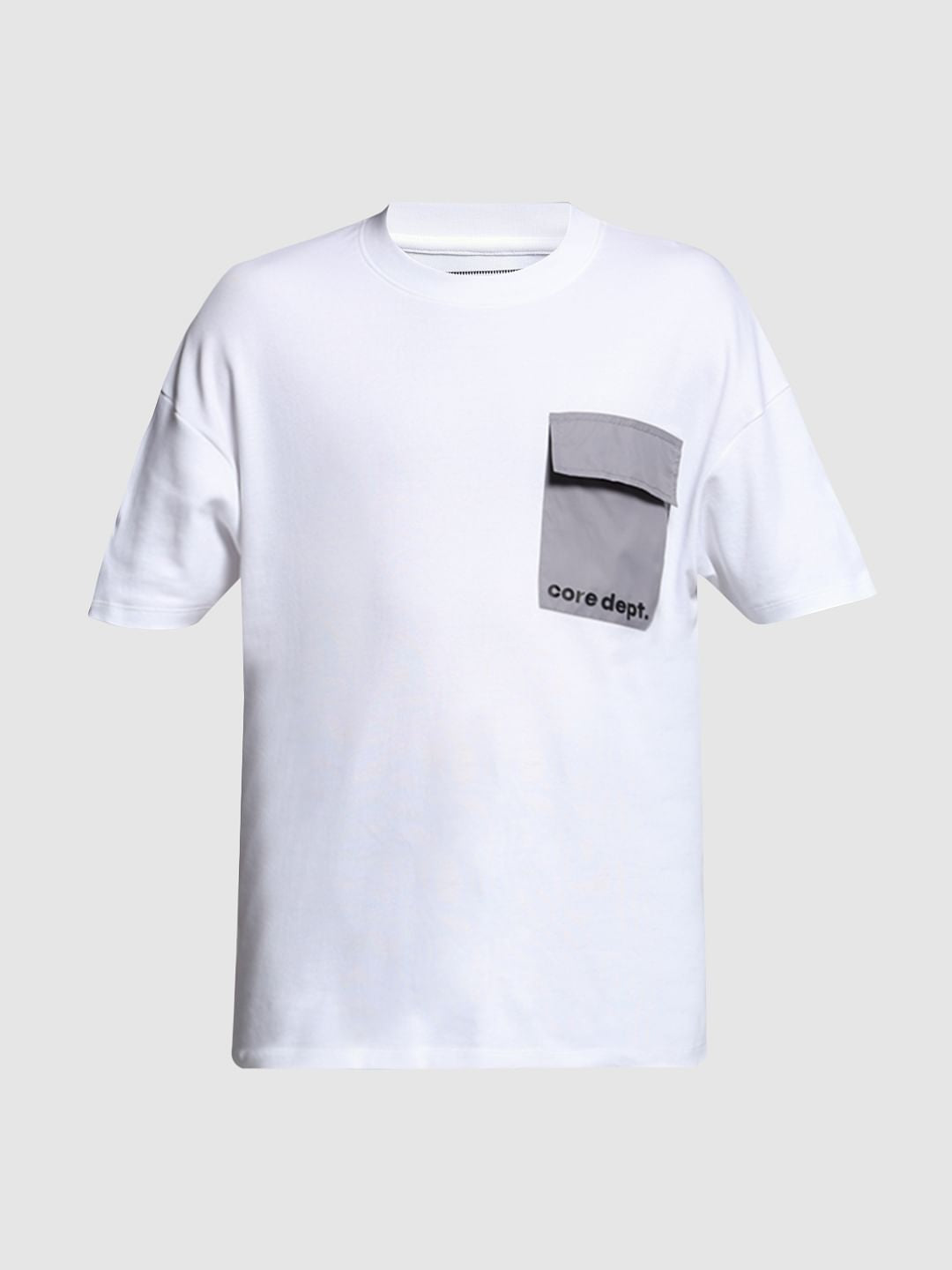 WHITE COTTON T-SHIRT