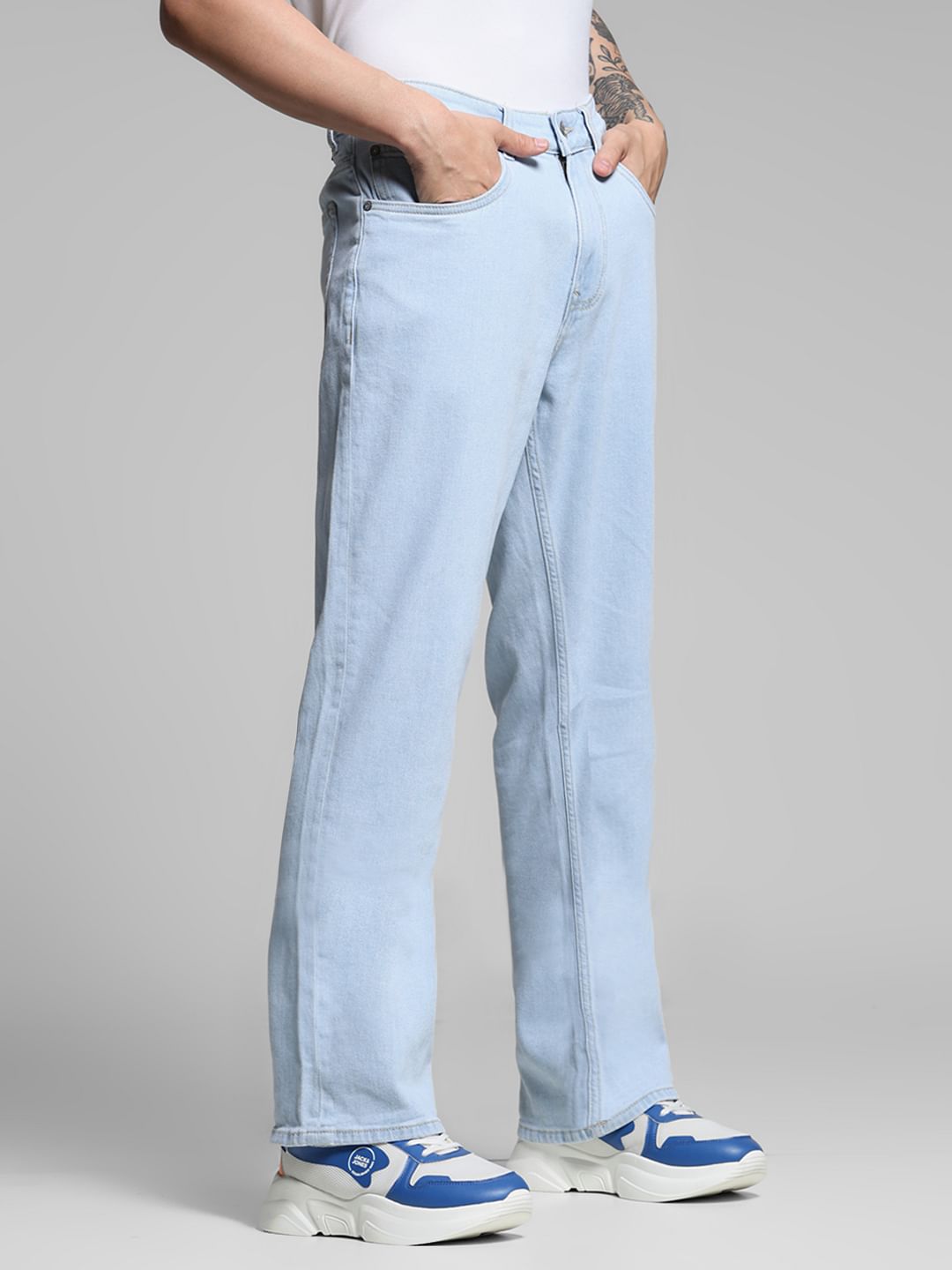 Light Blue High Rise Ray Bootcut Jeans