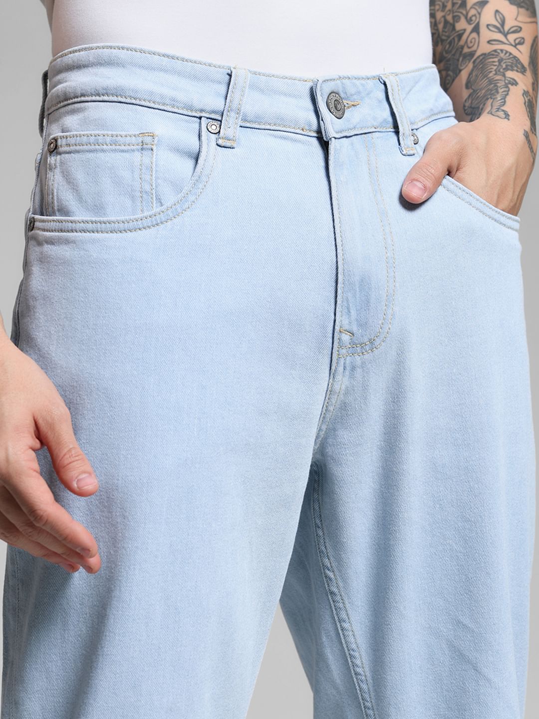 Light Blue High Rise Ray Bootcut Jeans