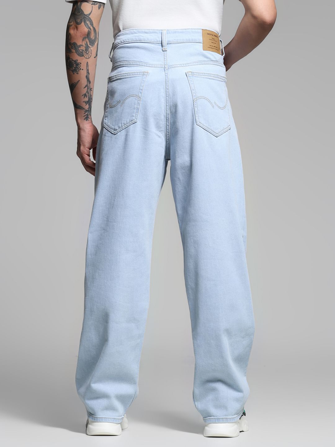 Light Blue High Rise Dario Loose Fit Jeans