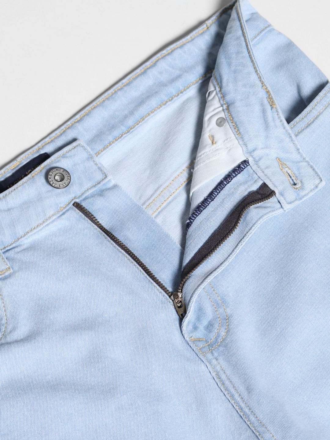 Light Blue High Rise Dario Loose Fit Jeans