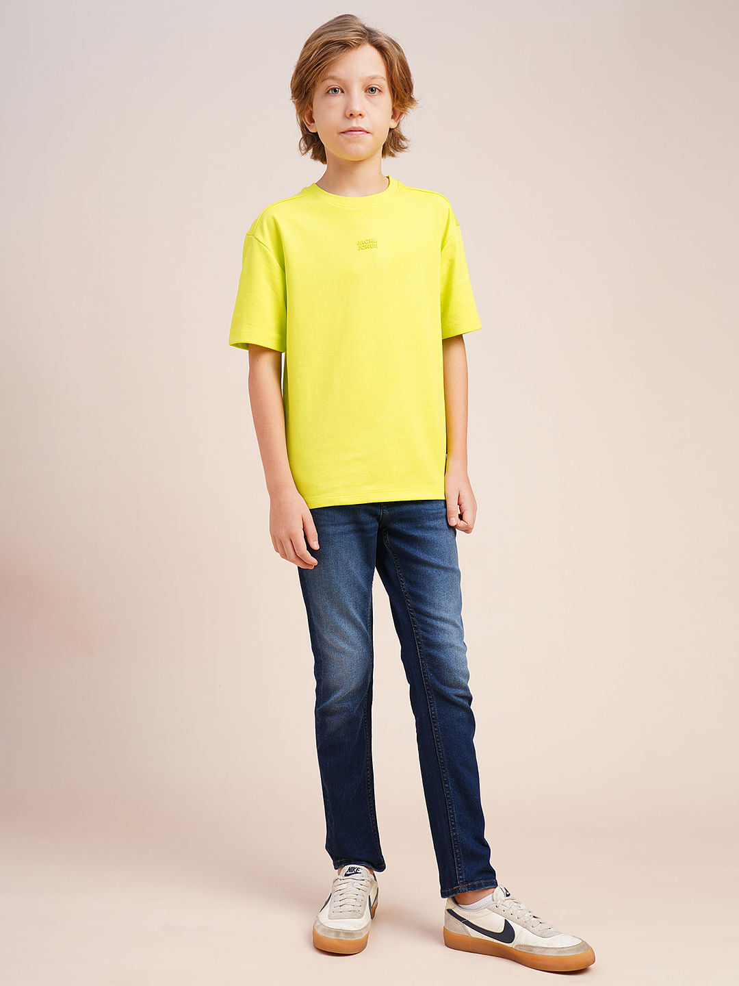 Boys Dark Blue Clark Regular Fit Jeans