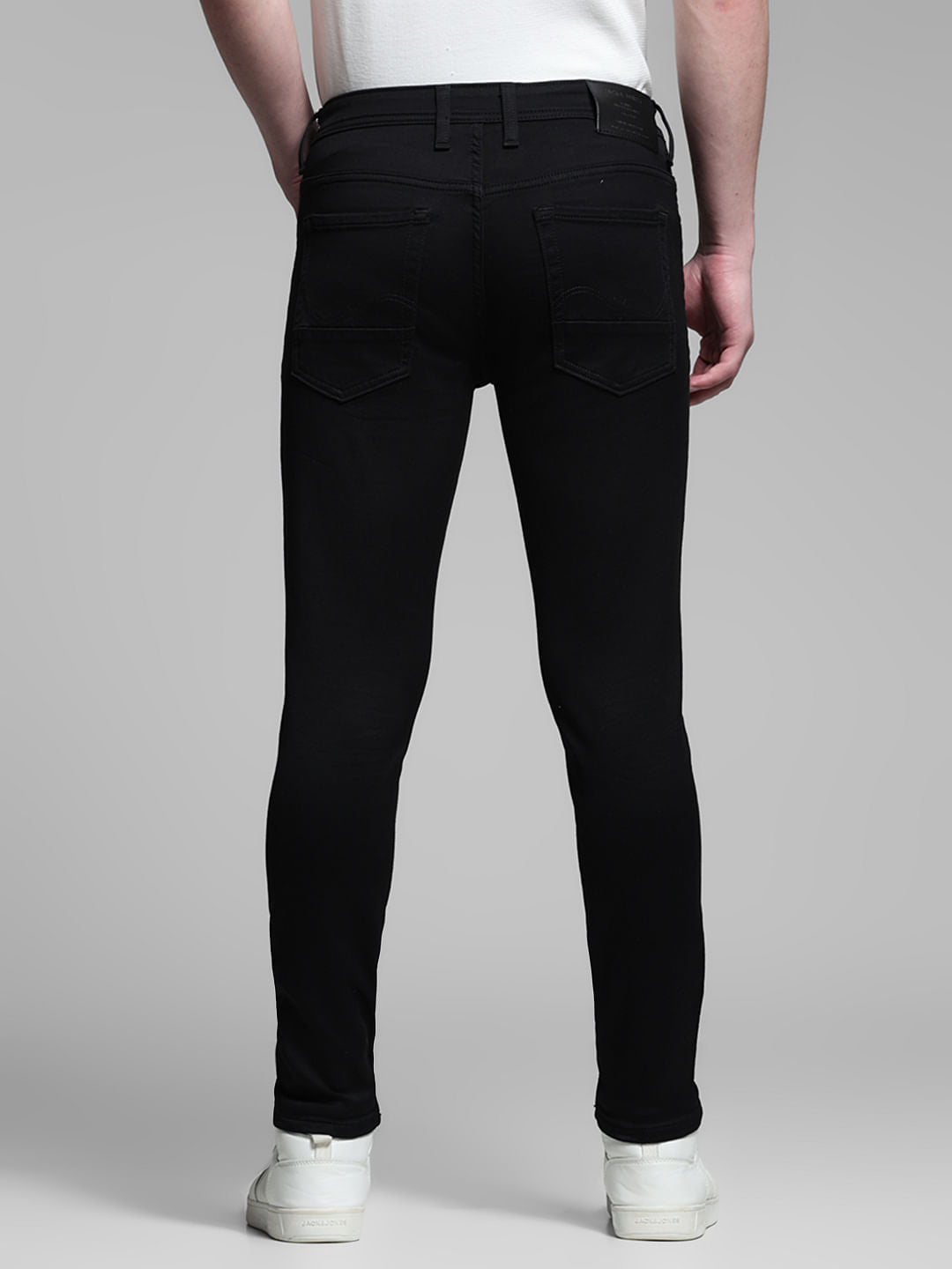 Washed Brak Slim Fit Jeans - Black