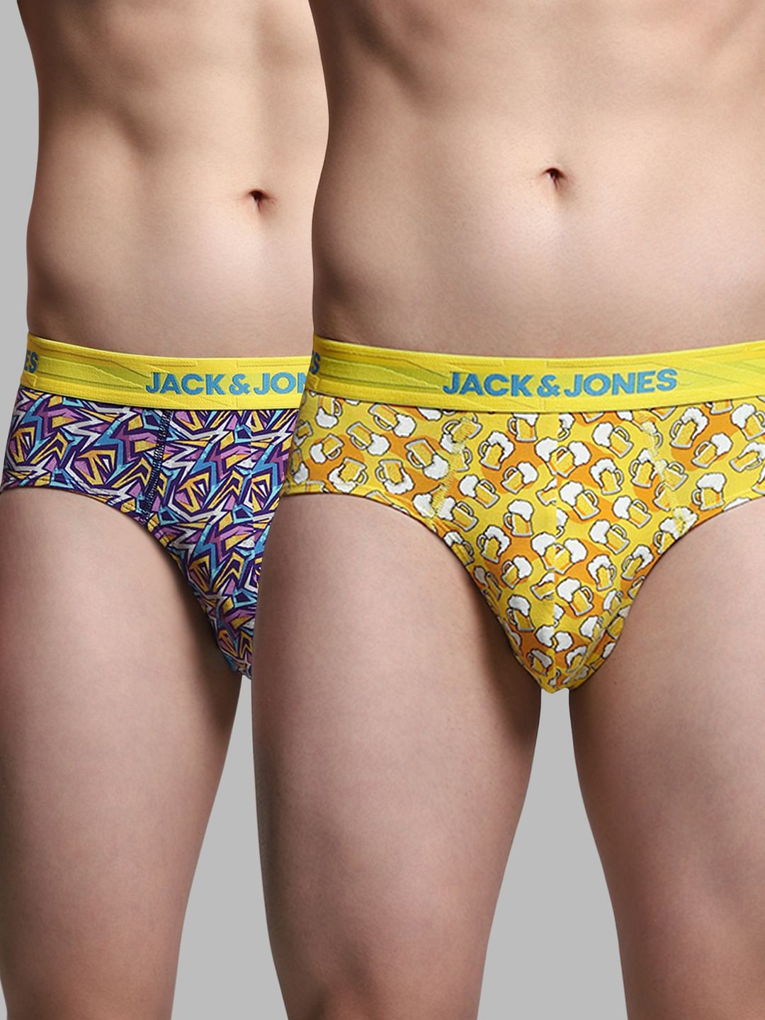 Pack Of 2 Printed Briefs