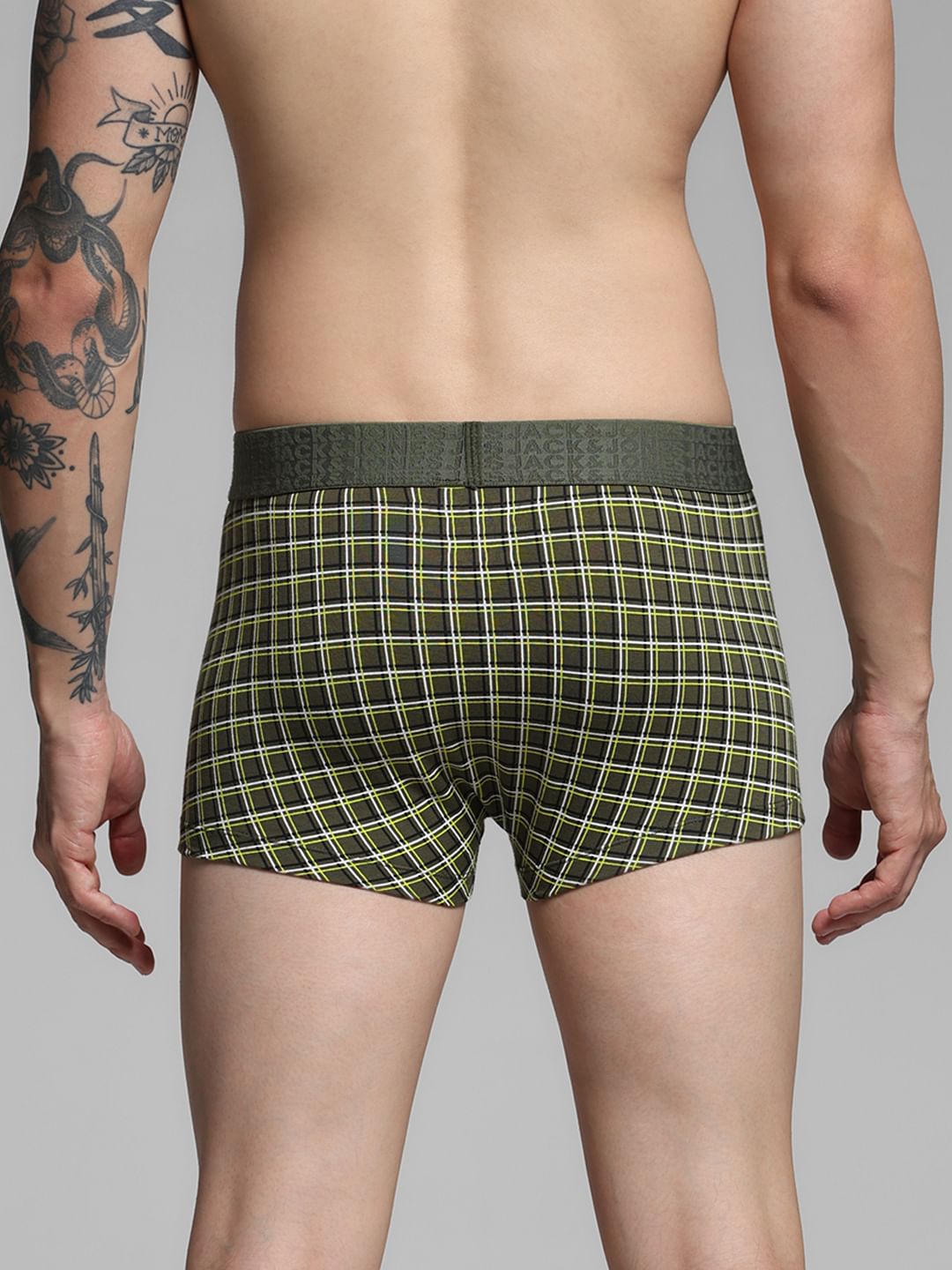 Pack of 2 Check Print Trunks