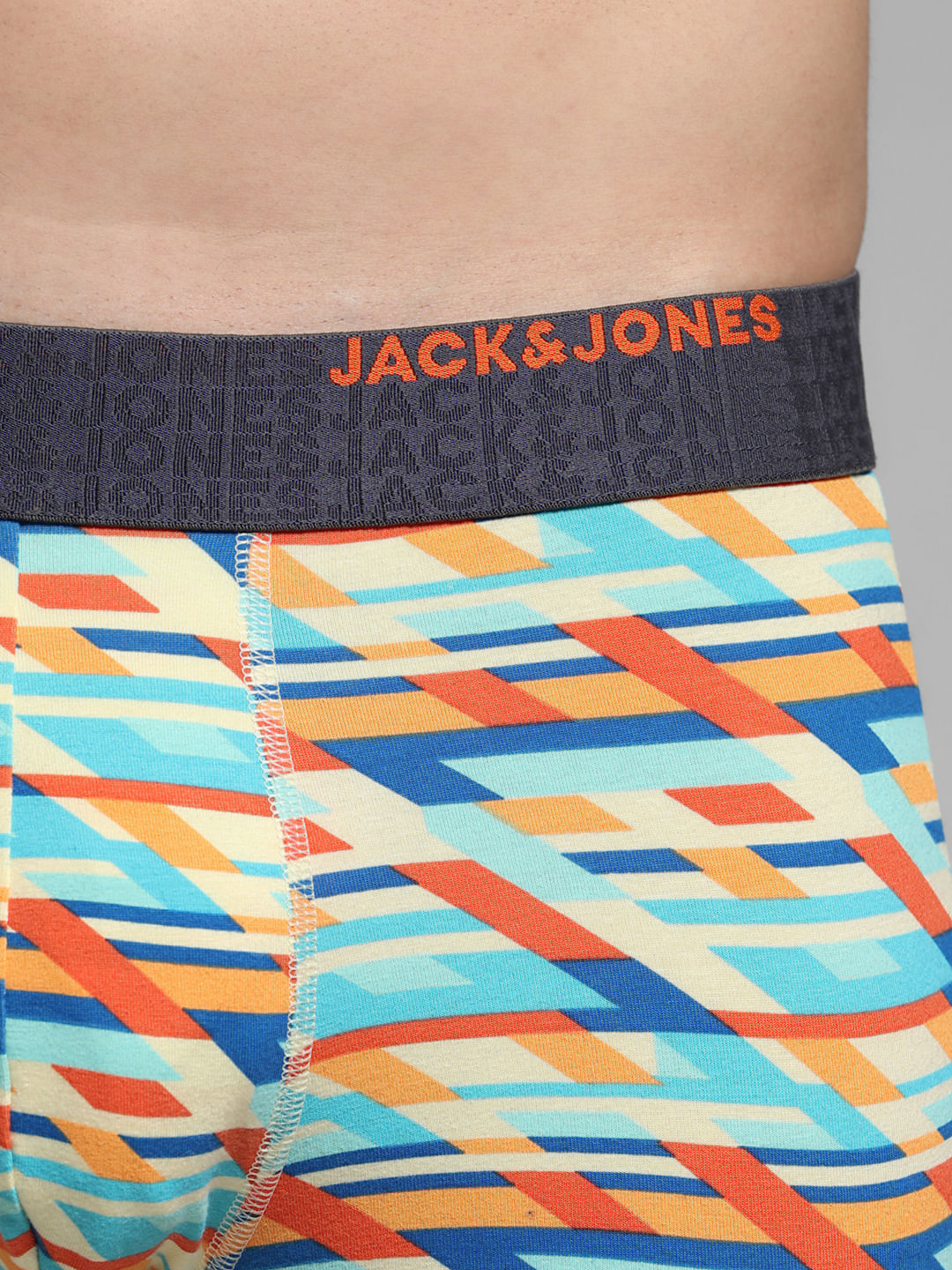 Pack of 2 Abstract Print Trunks