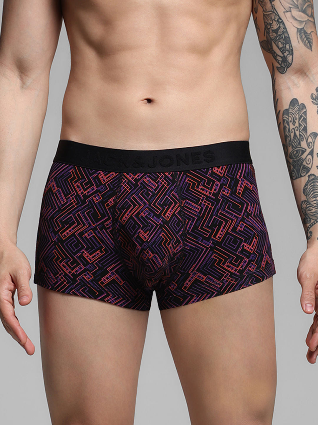 Pack Of 2 Printed Trunks